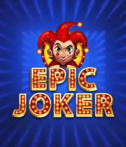 Step into the colorful world of the Epic Joker game by Relax Gaming, showcasing a playful joker with a bright red hairstyle amid a dazzling blue background. This image portrays the joy and humor of classic slots, perfect for players who enjoy a nostalgic touch, providing a captivating adventure.