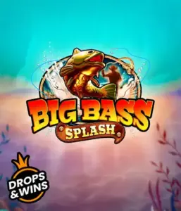 Explore the thrilling world of the Big Bass Splash game by Pragmatic Play, highlighting a dynamic fish jumping out of water. This graphic captures the heart of fishing with vivid graphics and lively typography. Ideal for anglers, offering a captivating gaming experience. 